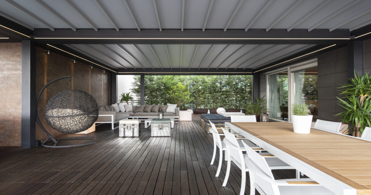 Bioklimatikus pergola