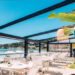 A1 alumínium konzolos pergola