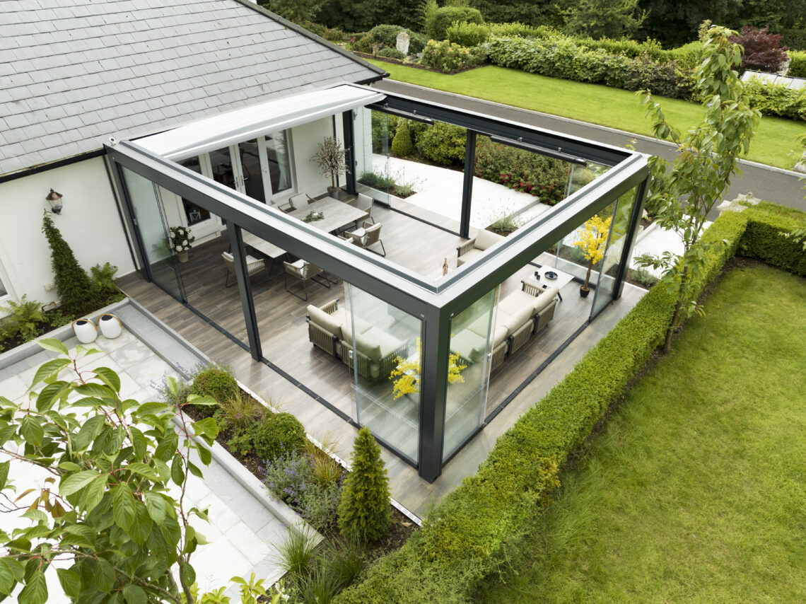 Pergola télen is